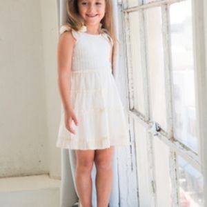 Isobella and Chloe Natural Jacquelyn Dress